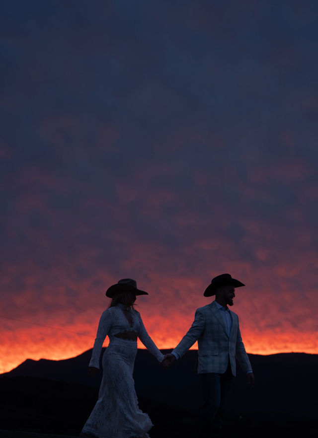 Sunset stroll at The Estate