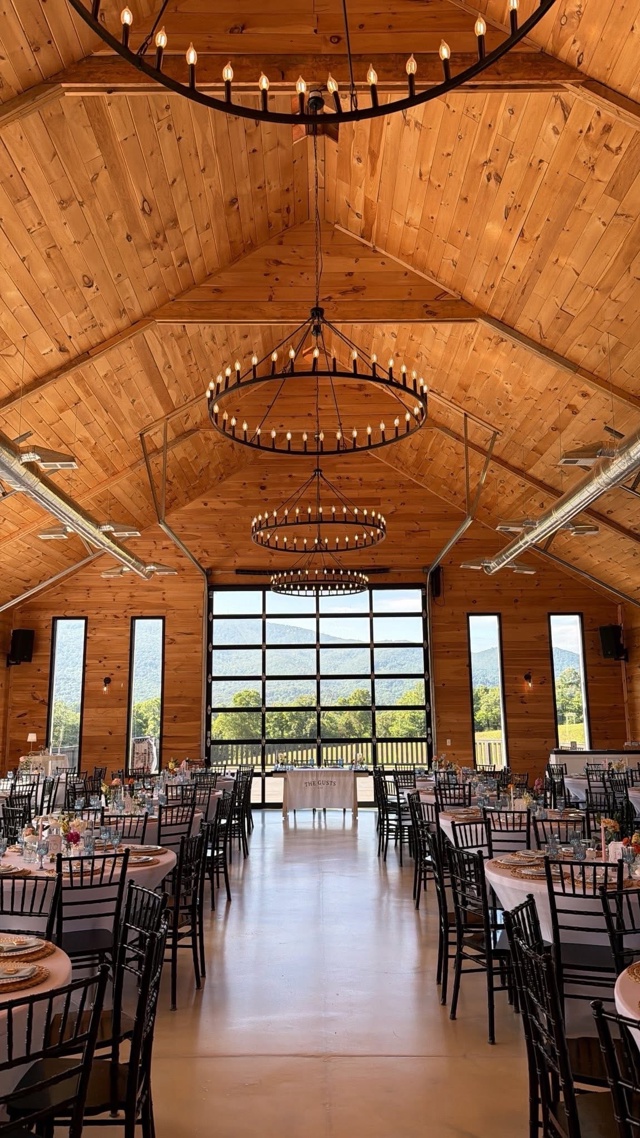 The Grand Hall set for the ceremony